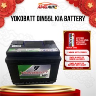 Yokobatt DIN55L KİA Battery Car Battery Bateri Kereta Kia