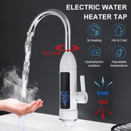 Instant Tankless Electric Hot Water Heater Faucet Temperature Display Kitchen Instant Heating Tap Water Heater 3000W