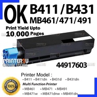 Compatible OK* B411 B431 Printer B411d B411dn B431d B431dn MB461 MB471 MB471dnw MB471w MB491 MB491dn
