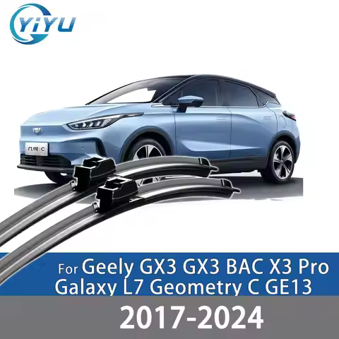 2PCS Car Front Wiper Blades For Geely GX3 GX3 BAC X3 Pro Galaxy L7 Geometry C GE13 2017-2024 Windshi