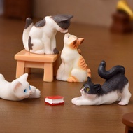 MINI Figurine Cat for Home Decor Micro Landscape coaster tray