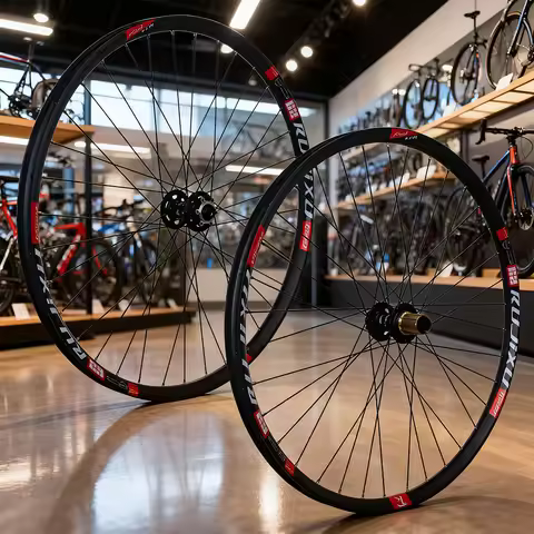 RUJIXU 32Holes MTB Bike Wheelset 26 27.5 29 inch Disc Brake MTB Bicycle AM Enduro DH Wheelset Hub 10