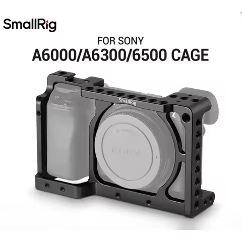 SmallRig Camera Cage Rig for Sony A6500 Cage for Sony A6300/A6000/A6500 Nex-7 Camera with Shoe Mount