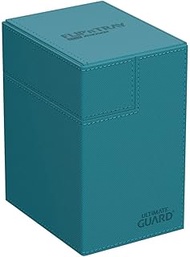 Ultimate Guard Flip`n`Tray 133+ XenoSkin Monocolour, Colour: Petrol Blue