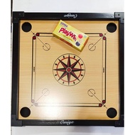 Mini Carrom Board Omiya/Chess Board/Carrom Powder/Serbuk Carrom/Wintex carrom Powder/47cm/57cm/75cm/