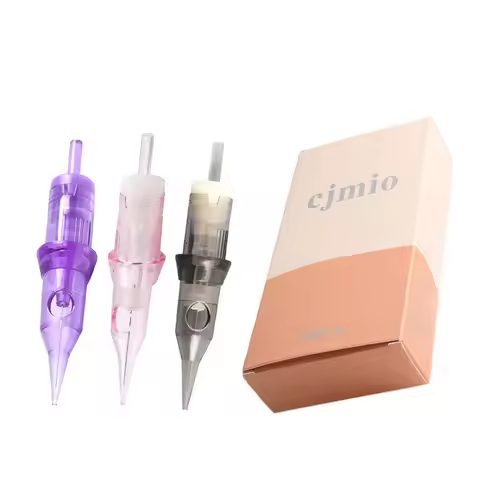 20PCS/BOX Assorted Tattoo Needle Cartridges Round Liner 1RL 3RL 5RL 7RL 9RL Sterilized Tattoo Machin