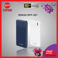 REMAX RPP-287 Pure Series Power Bank 20W PD+QC Multi-Compatible Fast-Charging  Powerbank Backup for Your Devices-White