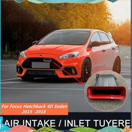 For  Focus Air Inlet Tuyere Intake   Hatchback 4D Sedan 5D MK3 MK3.5 Car Modification 2012-2018 Red