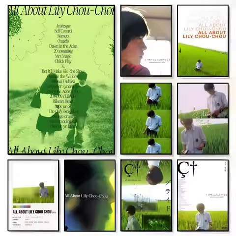 Melancholic Dramatic Movie A-All About Lily Chou-Chou Poster American Film Mural Home Childrens Room
