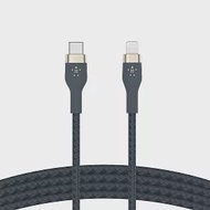 【Belkin】貝爾金 BOOST Charge Pro Flex Type-C to Lightning 傳輸線(1M) 藍