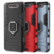 CASING SAMSUNG A80 CASE ARMOR ROBOT IRING STANDING CASE #SNWIRC