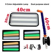 9 LED Car Dent Repair Lamp 3 Strips Line Board Paintless Dent Repair Tool Car Dent light Board car d