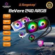 SEGOTEP BEVERAGE 240 ARGB (Intel/AMD 240mm ARGB AIO Cooler)