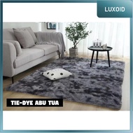 160x200/ 200x200 Soft Ombre wool carpet 4cm thick wool floor carpet - DEKORAKU