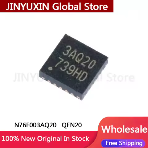 10-50pcs N76E003AQ20 3AQ20 QFN-20 New Wireless Charging IC In Stock Wholesale
