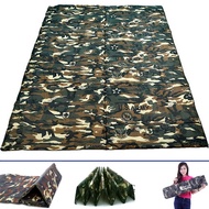 Nệm ngủ văn phòng gấp gọn 2 người nằm - nệm cắm trại gấp gọn 2 người nằm - nệm gấp đa năng rằn ri ki