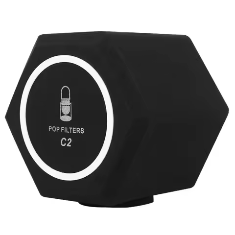 A43M C2 Microphone Pop-Filter Wind Shield Acoustic for Record Studios Mic Sound-Absorbing Foam Vocal