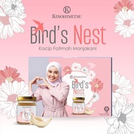 Kinohimitsu Bird's Nest,with fatimah and manjakani (Bird's Nest) Glass