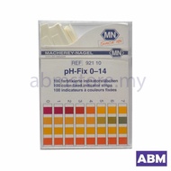 Macherey-Nagel (MN) pH-Fix, ph Stick, Indicator Paper, pH Test Strip, pH Test Paper (100 pcs/box)