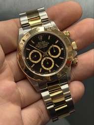 ✅zenith 4030機芯❗️罕有SM面✅勞力士Rolex vintage Daytona 16523  黑面✅not 16520 116500 116520 126500 ✅靚狀態-機芯狀態良好實
