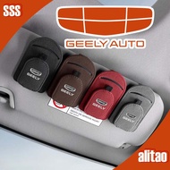 [READY] GEELY EX5 Car Sun Visor Storage Glasses Clip Glasses Case Body Kit GEELY E5 Car Decoration C