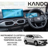 Proton X90 Tempered Glass Protector Proton X90 GPS Screen Proton X90 Meter Tempered Glass Proton X90