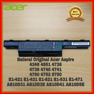 Battery Baterai Batre Laptop Acer Aspire Original 4741 4349 4739 4551