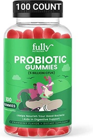 ▶$1 Shop Coupon◀  PROBIOTICS DAILY Immunity Fiber Gummies For Women &amp; Men: Prebiotics + Probiotics f