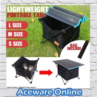 Ready Stock folding tables camping table light barbecue outdoor folding table portable picnic camp m
