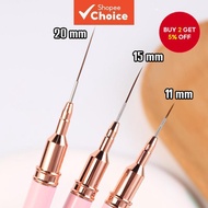 3-Piece Set Nail Brush 11/15/20mm UV Manicure Gel Painting Manicure Brush Manicure Tools