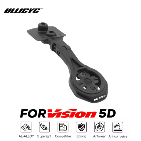 ULLICYC for 5D Vision Metron ACR Handlebar Aluminum Alloy Front Mount Compatible with GPS/Garmin/Bry