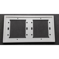 Frame Double Simon i7 2 GANG | Switch Frame Simon i7Stop Kontak