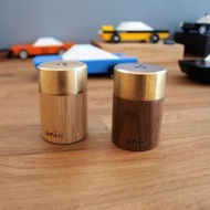 Unic黃銅蓋原木調味罐