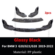 Cản Trước Bảo Vệ Cằm Môi Cho BMW G20 G21 3 Series G28 2019-2022 M Thể Thao Touring 330i 340i 340d 32