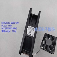 EF80251S1-Q080-G99 EF80251SX-Q010-G99 Cooling Fan
