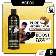 California Gold Nutrition | Organic MCT Oil | Supports Ketogenic Diets | Promote Weight Loss 12fl oz