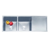 Kitchen Sink Valpra 120X50 Cm / Bak Cuci Piring Stainless 12050 Double