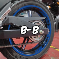 Rim Sticker Yamaha Y16ZR Blue