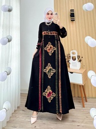 BATIK HAFIZH - GAMIS TWILL SUPER REMPEL TUMPUK BAWAH GAMIS TWILL SUSUN KANCING TERLARIS GROSIR