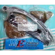 OSK MADE IN JAPAN (TO20B) TIMING CHAIN KIT FOR TOYOTA 1FZ-FE,  1 SET