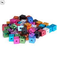 SK Aluminium Square Spacer Standoff Bush  M3 Cube Connector Aluminium Fixing Bracket 10mm Square Spa