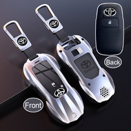 For Toyota Raize / Veloz / Avanza  2022 - 2024 Metal Remote Key Case Cover Keychain Accessories