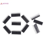 <Activee> 10PCS CD4017BE 4017 CD4017 Decade Counter Divider IC