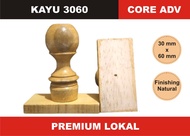 Gagang Stempel Kayu 3060