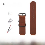 สายนาฬิกาหนังแท้สไตล์ย้อนยุคสำหรับผู้ชาย สายนาฬิกา Casio AQS-810/AE1200WH/w218h/AEQ-110 สายนาฬิกาแบบ