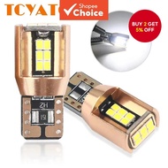 TCYATO T10 18-SMD2016 CANbus Car LED Bulb with 12V Error-Free Light Bulb for Car Interior Compatible