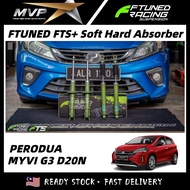Ftuned FTS+ 24 Step Soft Hard Adjustable Absorber for Perodua Myvi G3 D20N 2018++
