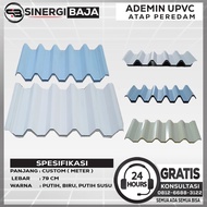 Atap UPVC Ademin atap rumah rooftop upvc