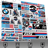 BMW Motocross Reflective Sticker R1250GS ADA S1000XR F900XR F850GS F750GS G310GS K1600GT R1250RT R18 R NINET G310R F900R S1000R C400X/GT Fuel Tank Sticker Helmet Sticker
