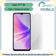Oppo A77 5G Clear Tempered Glass Screen Protector [Jimat2 Mobile]